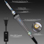 Versatile Wood Burning Kit with Adjustable Pen