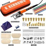 76-Piece Wood Burning Tool Kit for Beginners