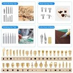116-Piece Adjustable Wood Burning Tool Kit