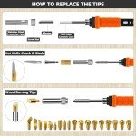 76-Piece Wood Burning Tool Kit for Beginners