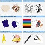 116-Piece Adjustable Wood Burning Tool Kit