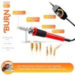 Wood Burning Kit for Beginners – 140 Pieces