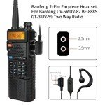 Baofeng UV-5R Long Range Handheld Radio 2-Pack