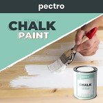 Dark Gray Chalk Paint & Brush for DIY Projects