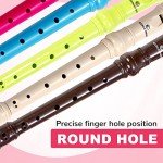 Beige Soprano Recorder for Kids - 8 Hole Flute
