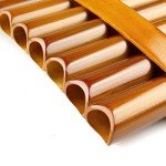 15-Pipe Brown Pan Flute in G Key