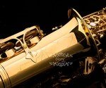 Gold Laquer E Flat Alto Saxophone with Accessories