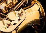 Gold Laquer E Flat Alto Saxophone with Accessories