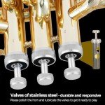 Rowell Bb Baritone Horn with Case and Accessories