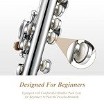 Eastar C Key Piccolo Flute with Accessories