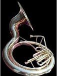 Brass Sousaphone 25 Valve Big Tuba with Bag