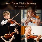 Beginner’s Violin Set with Case and Accessories
