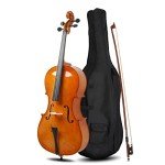 Full-Size Beginner Cello with Accessories Kit