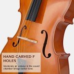 Full-Size Beginner Cello with Accessories Kit