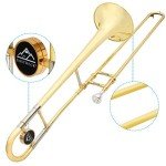 EASTROCK Bb Tenor Slide Trombone for Beginners