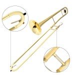 EASTROCK Bb Tenor Slide Trombone for Beginners