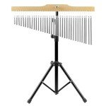 QWORK 36 Tones Musical Chimes with Adjustable Stand