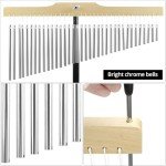 QWORK 36 Tones Musical Chimes with Adjustable Stand