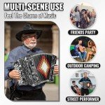 31-Key Push-Pull Accordion with Carrying Case