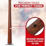 Scottish Highland Bagpipes with Silver Mount & Bag