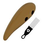 EASTROCK Fish-Shaped Guiro Percussion Instrument Set