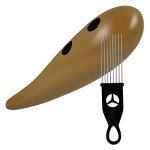 EASTROCK Fish-Shaped Guiro Percussion Instrument Set