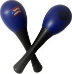 Puerto Rico Flag Music Mini Maracas (Blue)