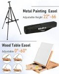 158PCS Art Painting Kit with Easel & Supplies