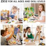 ARTALLY 62-Piece Acrylic Paint Set for All Ages