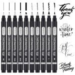 PANDAFLY 10-Piece Calligraphy Pen Set for Beginners