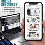 Complete Set of Dual Tip Artist Pens for Journaling