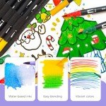 Artecho Dual Tip 72-Color Markers for Adults