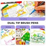 Artecho Dual Tip 72-Color Markers for Adults