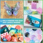 24-Color Mica Powder Set for Crafts and DIY