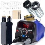 Dual Pen Wood Burning Kit with 20 Tips