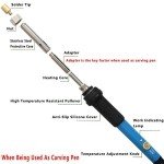 Adjustable Temp Wood Burning Kit for Creative Souls