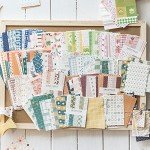 500 Vintage Aesthetic Scrapbook Paper Sheets