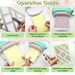 3 PCS Rectangular Metal Cutting Dies for Card Making