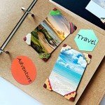 6-Piece Metal Cutting Dies Stencil Set for Crafting