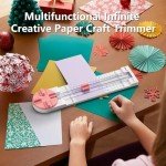 Ecraft 4-in-1 Multi-Function Paper Cutter Tool