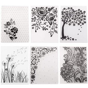 Flower Snowflake Embossing Folders for Crafts