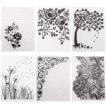 Flower Snowflake Embossing Folders for Crafts