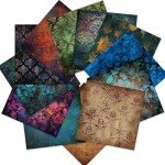 Vintage Aesthetic Scrapbook Paper Pad – 24 Sheets