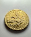 1851 Gold Quarter Eagle Liberty Coin with Luster