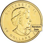 Canada Gold Maple Leaf Coin - 1 oz .9999