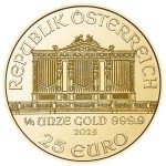 2025 25 Euro Austrian Gold Philharmonic Coin