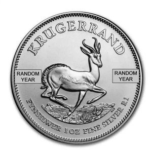 South Africa Krugerrand 1 oz Silver Coin
