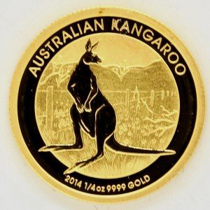 2014 1/4 OZ Australian Kangaroo Gold Coin