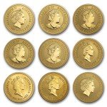 Australia 1 oz Gold Kangaroo Coin - Random Year