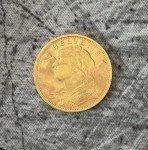 1927-B Swiss Gold 20 Franc Helvetia Coin
